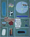 'Song of Eternity'(1957) by Kim Whanki ⓒWhanki Foundation·Whanki Museum [HOAM MUSEUM OF ART]
