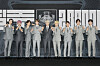 Boy band NCT 127 poses at the Sofitel Ambassador Seoul Hotel in Jamsil, southern Seoul, on Friday morning during a press conference to discuss its latest and fourth full-length album '2 Baddies.' [SM ENTERTAINMENT]