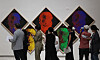 Press opening of 'Only the Young: Experimental Art in Korea, 1960s – 1970s' at the National Museum of Contemporary Art (MMCA) on Thursday, a day before the exhibition officially opens. [YONHAP]