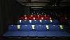 This file photo taken Feb. 14, 2021, shows social distancing at a theater in Seoul. [YONHAP]