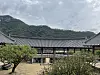 Andong’s Byeongsan Seowon, a Confucian academy from Joseon Dynasty, offers a view of the river, mountain ranges and sky. [LEE SUN-MIN]