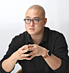 SentBe CEO Alex Choi speaks during an interview with Korea JoongAng Daily in the company office in Gangnam, southern Seoul, on Nov. 22. [PARK SANG-MOON]