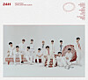 The album cover for boy band Seventeen's '24H.' [PLEDIS ENTERTAINMENT]