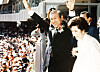 Former President Roh Tae-woo, who died on Tuesday at the age of 88, is shown in this file photo at the opening ceremony for the Seoul Summer Olympic Games in 1988. [YONHAP]