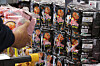 This undated file photo shows a customer choosing Samyang Foods' Buldak Bokkeummyeon product at a store in Seoul. [YONHAP]