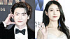 Actor Lee Jong-suk, left, and singer IU whose real name is Lee Ji-eun. [HIGH ZIUM STUDIO, EDAM ENTERTAINMENT]