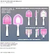 Shortly after the success of “Rollin’,” fans on a predominantly male online community uploaded a design draft proposing that Brave Girls’ light sticks be shaped like military shovels. Those who opposed the design were labeled “anti-military' or “man-hating.' [SCREEN CAPTURE]