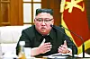 North Korean leader Kim Jong-un presides over an expanded meeting of members of the Politburo of the Workers’ Party on June 29. [RODONG SINMUN/NEWS1]