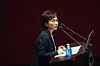 Land Minister Kim Hyun-mee answers questions from lawmakers during a cabinet member questioning session on economic issues at the National Assembly in Yeouido, western Seoul, on Thursday. [YONHAP]