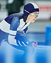 Kim Min-sun skates during the 500 meters at the sixth ISU World Cup in Tomaszow Mazowiecki, Poland in a photo shared by the ISU's official Instagram account on Friday. [SCREEN CAPTURE]
