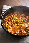 Spicy tteokbokki made by Hong Shin-ae of Salt. [HONG SHIN-AE]