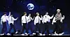 Boy band ZeroBaseOne performs its debut track during a showcase held on Monday held at Yes24 Live Hall in eastern Seoul. [NEWS1]