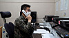 A South Korean military official makes a test call over the inter-Korean military hotline which was restored Monday 55 days after Pyongyang suspended cross-border communication lines in protest of Seoul and Washington’s summertime military exercise. [DEFENSE MINISTRY]