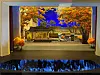 A miniature model of the stage of North Korean national opera 'Chunhyangjeon.' [KIM YEON-AH]