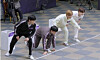 A scene from JTBC's team idol survival show ″Peak Time″ [SCREEN CAPTURE]