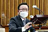 Kim Boo-kyum, prime minister-nominee of President Moon Jae-in, speaks at the National Assembly's confirmation hearing on Thursday. [NEWS1]