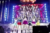 Lim Yoon-a, third from left, with members of her girl group Girls Generation. The group is performing its song 'Holiday' which was released in 2017. [SM ENTERTAINMENT]