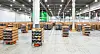 A thousand of Automated Guided Vehicles (AGVs) occupy the seventh and ninth floor of the Daegu FC. Each vehicle can transport maximum of 1,000 kilograms. [COUPANG]