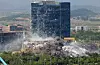 North Korean state television aired on June 16 that North Korea demolished the inter-Korean liaison office in Kaesong on Kim Yo-jong's orders. [YONHAP]