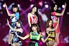 Girl group IVE performs during ″THE-K Concert″ at the Olympic Main Stadium in Jamsil, southern Seoul, on Oct. 7. Girl group IVE’s “Love Dive” was the most streamed and downloaded song both domestically and globally this year. [NEWS1]