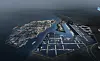 An image of Oxagon, a floating city in the NEOM project [SCREEN CAPTURE]