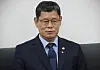South Korean Minister of Unification Kim Yeon-chul announces his resignation to reporters on Wednesday. [YONHAP]