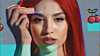 Ava Max is shown using a Kahi multi balm in her music video for 'Maybe You're The Problem' (2022). [SCREEN CAPTURE]
