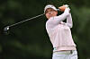 Ko Jin-young hits a tee shot on the fourth hole during the third round of the KPMG Women's PGA Championship at Baltusrol Golf Club on June 24 in Springfield, New Jersey. [AFP/YONHAP]