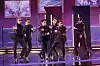 BTS performs 'Butter' during the 64th Annual Grammy Awards ceremony held in Las Vegas on April 3. [AFP]