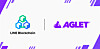 The logos of Line Xenesis and Aglet [LINE]