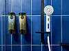 Shampoo and body wash in multi-use pump bottles at the Kolon Hotel. [KOLON]
