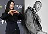 Yoon Bo-mi of girl group Apink, left, and songwriter Rado [NEWS1, HIGHUP ENTERTAINMENT]