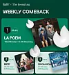 Vocal group La Poem was the winner of Favorite's Weekly Comeback chart [NHN BUGS]