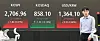 A screen in Hana Bank's trading room in central Seoul shows the Kospi closing at 2,706.96 points on Thursday, up 0.07 percent, or 1.80 points, from the previous trading session. [YONHAP]