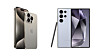 Apple's flagship smartphone iPhone 15 Pro and Samsung's flagship smartphone Galaxy S24 Ultra [APPLE, SAMSUNG ELECTRONICS]