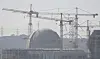 Construction site of the Shin-Kori 5 and 6 reactors, located in Ulsan. [YONHAP]