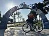 At the start line in Incheon on Sept. 27. [JIM BULLEY]