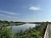 Ara Waterway in the sun on Sept. 27. For many cyclists, the 20-kilometer Ara Bicycle Path acts as a gentle introduction to cycling in Korea. [JIM BULLEY]
