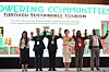 Representatives from Jeju, Phuket, Bali, Okinawa, Hainan, and Zanzibar meet at the 25th ITOP forum held in Phuket, Thailand, last August. [PR PHUKET]