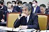 Korea Communications Commission (KCC) Chairman Han Sang-hyuk at the National Assembly on Feb. 9. [YONHAP]