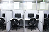 A typical classroom for TOEIC Speaking tests. [TOEICSTORY]