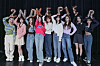 Members of the girl group Kep1er celebrate their second debut anniversary in this picture released by the group. [WAKEONE, SWING ENTERTAINMENT]