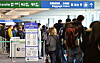 Passengers at the Incheon International Airport Terminal 1 on Monday [NEWS1]