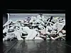 A captured image from Jung Yoon-suk's documentary film titled 'Tomorrow' (2020) on display at the Museum of Modern and Contemporary Art Seoul as a part of the museum's 'Korea Artist Prize 2020' exhibition. [JOONGANG ILBO]
