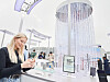 British snowboarder Katie Ormerod experiences the features of the Galaxy S24 Series at the Galaxy Olympic Experience Zone at Gangneung Olympic Park in Gangneung, Gangwon, on Saturday. [SAMSUNG ELECTRONICS]
