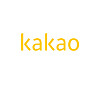 A logo of Kakao