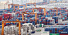 Containers are loaded at a port in Pyeongtaek, Gyeonggi, on Jan. 9. [NEWS1]
