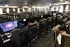 Most of the seats remain empty at an internet cafe, in Seongdong District in eastern Seoul on Monday. While the government has allowed for the opening of internet cafes, restrictions remain.