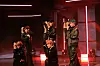Boy band Tempest performs its new lead track 'Dragon' during Tuesday's showcase for its third EP 'ON and ON,' held at Sungshin Women's University Woonjung Green Campus Auditorium in Gangbuk District, northern Seoul. [YUE HUA ENTERTAINMENT]