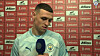 Manchester City's Phil Foden shows his delight for his teammate Kevin De Bruyne's return from injury. [ONE FOOTBALL]
